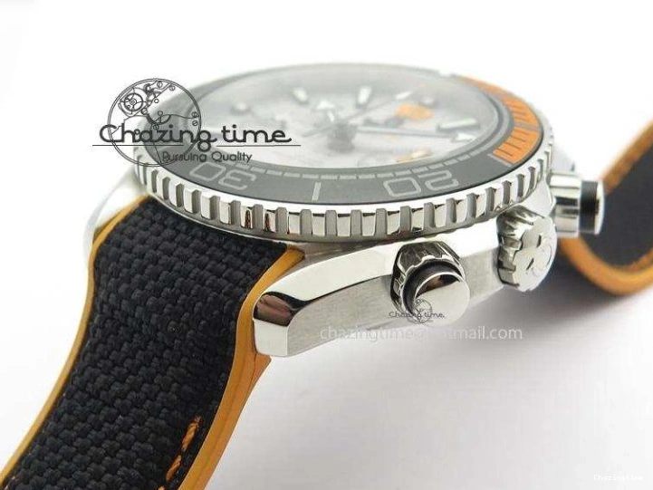 0126 Master Chronometer 45mm SS JHF Grey Dial On Nylon Strap A Neat 8249